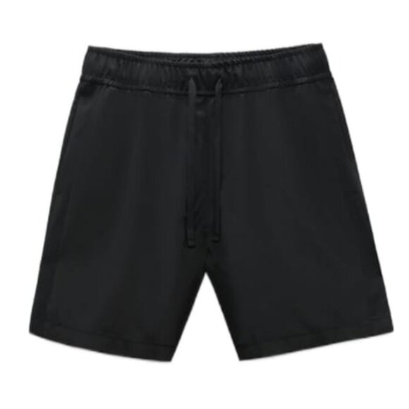 NEW ZARA SATIN EFFECT SHORTS X THE STANDARD BLACK | 0706/321 - Picture 1 of 6